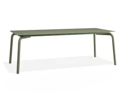 P1 Roku Diningtable 220x100 Green