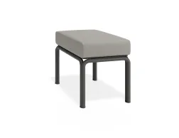 Sevillev2 Extension Charcoalframe Lightgreycushion
