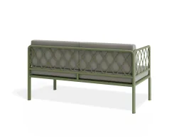 Sevillev2 2seater Greenframe Lightgreycushion