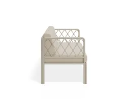Seville 2seater Latteframe Huskcushion