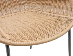 Tulum Outdoor Chair Charcoal