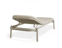 Verano Sunlounge Sidetable Latteframe Huskfabric