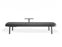 P 3b Verano Sunlounge Sidetable Charcoalframe Darkgreyfabric