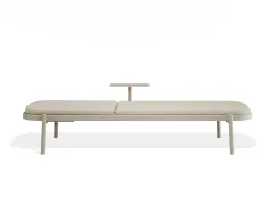 P 3b Verano Sunlounge Sidetable Latteframe Huskfabric