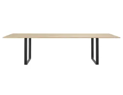 70 70 Base 0048 70 70 Table 295x108 Cm Solid Oak Black Muuto 5000x