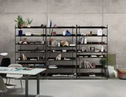 Compile Shelving Black Styled