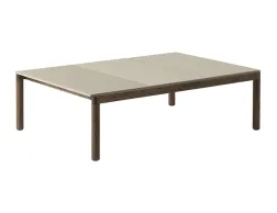 Couple Coffee Table 120 Sand Dk Oil