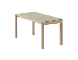 Couple Coffee Table 40 X 84 X 40 Oak Sand Wavy