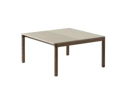 Couple Coffee Table Med Sand Dk Oil