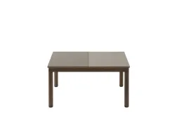 Couple Coffee Table Med Taupe Dk Oil