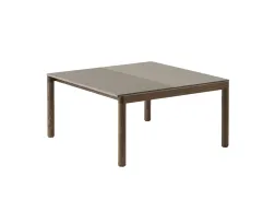 Couple Coffee Table Med Taupe Dk Oil