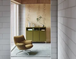 Doze Lounge Chair Swivel Insitu