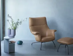 Doze Lounge Chair Ottoman Tube