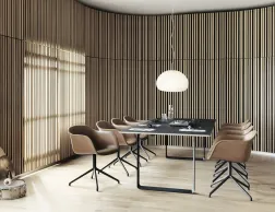 Fiber Armchair Swivel