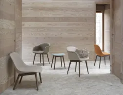 Fiber Armchair Wood