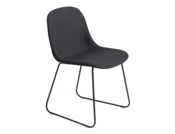 Fiber Chair Upholstered Fabric Sled