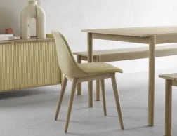 Fiber Chair Upholstered Insitu
