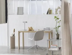 Fiber Chair Upholstered Swivel