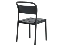 Linear Range Side Chair Black
