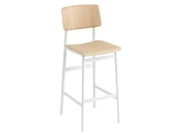 Loft Stool 0005 Loft Bar Stool 75 White Oak Muuto 5000x5000 Hi Res