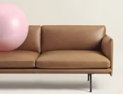 Outline Leather 2 Seat