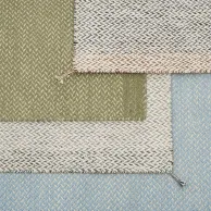 Ply Rug Recycled Polyester Off White Light Blue Black White Moss Green Group Muuto Hi Res