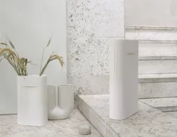 Off White Ridge Vase