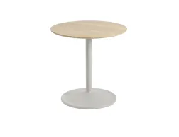 Soft Side Table 48 X 48 Oak Grey