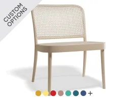811 Lounge Chair Cane Natural Banner Dots