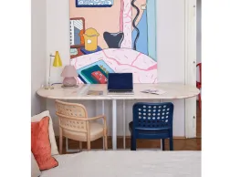 822 Armchair Pigment Upholstery Insitu