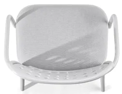 822 Lounge Armchair Pigment Padded Insitu