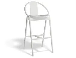 Again Barstool 75cm Seatpad Whitepigment Prince