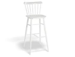Ironica Barstool 80cm Whitepigment