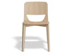 Leaf Chair Oak Front