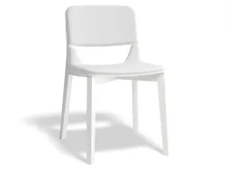 Leaf Chair Pad Whitepigment Prince