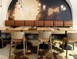 Leaf Chair Upholstered Insitu