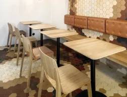 Leaf Chair Upholstered Insitu