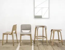 Leaf Chair Upholstered Insitu