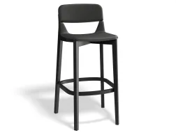 Leaf Barstool Pad Blackgrain Mdr