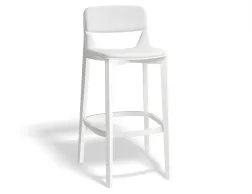 Leaf Barstool Pad Whitepigment Prince