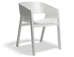 Merano Armchair Seatpad Whitepigment Prince