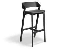 Merano Barstool Seatpad Blackgrain Mdr