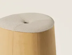 POV Upholstered Stool