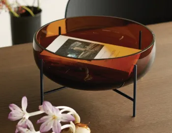Echasse L Bowl Amber