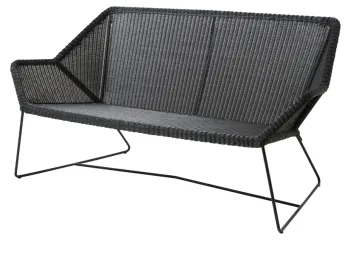 Breeze Range 2seatsofa Black