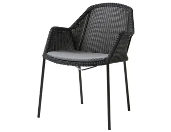 Breeze RangeBlk Stackable Cushion