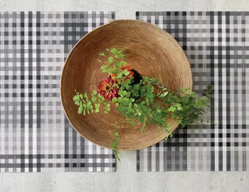 Rhythm Vanilla Vinyl Placemat