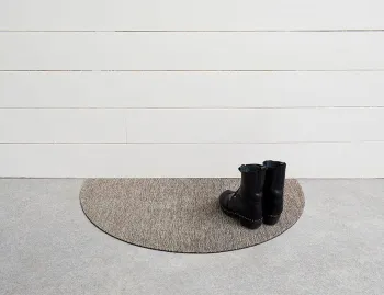 Heathered Welcome Mat Vinyl Pebble