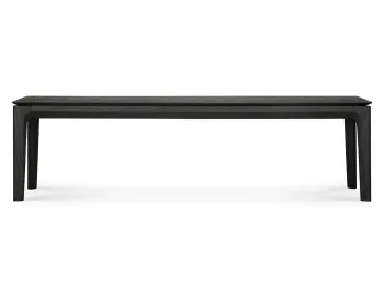 0 Bok Bench Oak Black 166cm