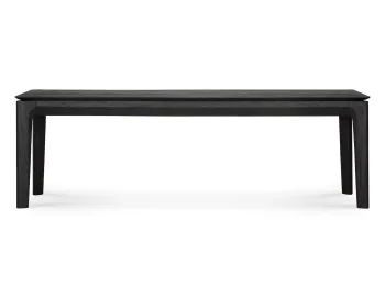Bok Bench Oak Black 146cm